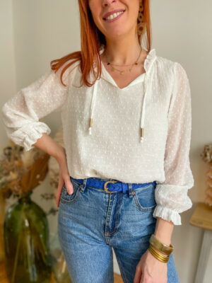 Mia blouse blanche